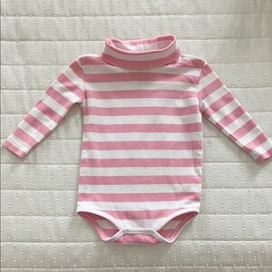 TBBC Pink and White Striped Bodysuit
